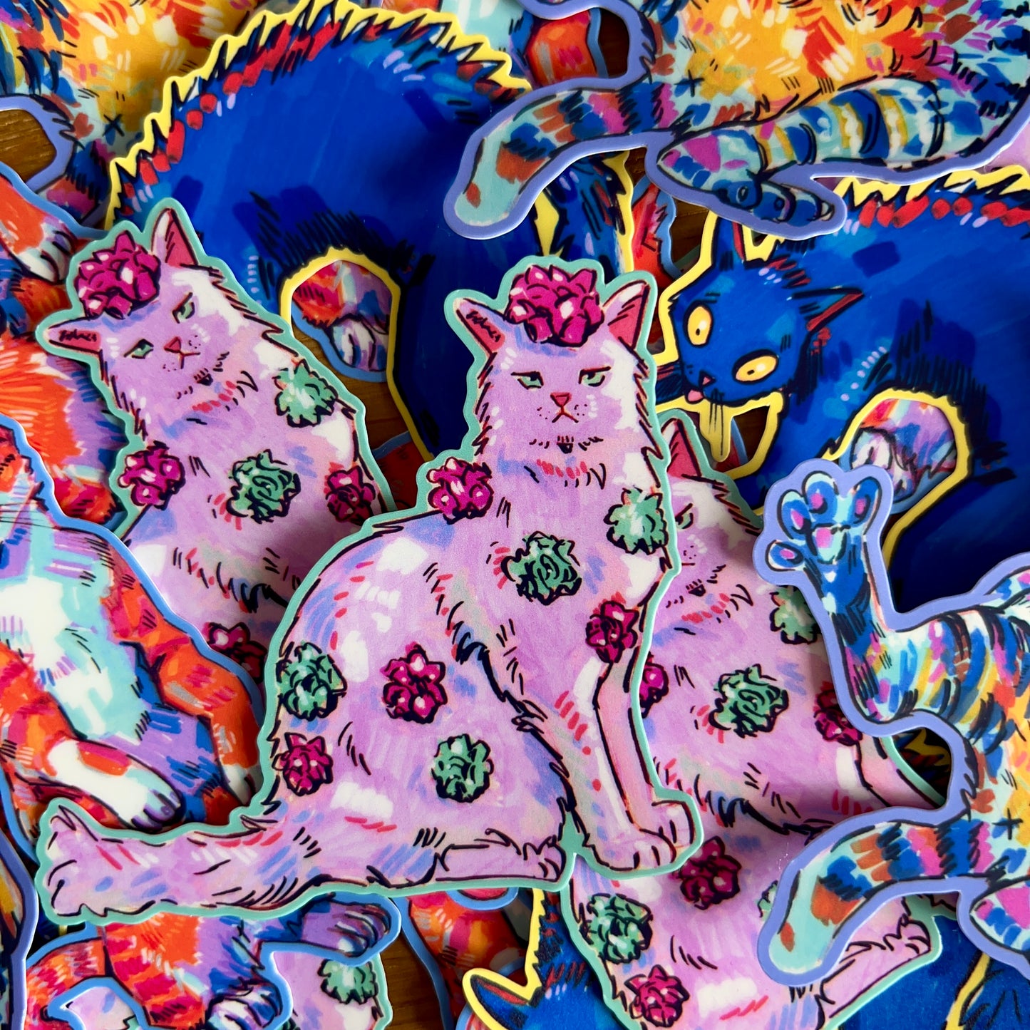 More Colourful Cats: The Collection (Part 2)