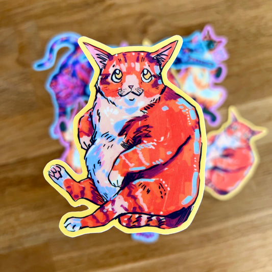 Colourful Cats: Chonk