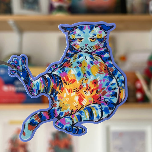 Colourful Cats: Lazy