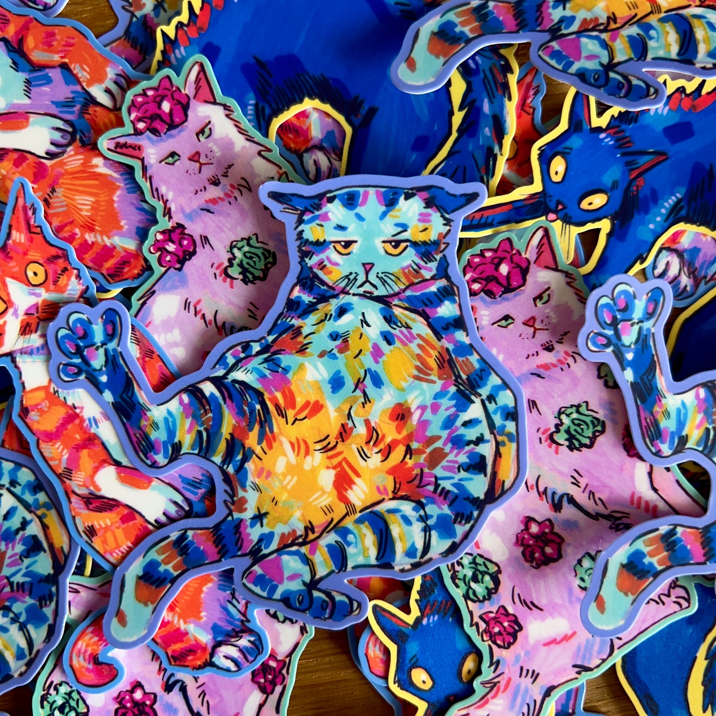 More Colourful Cats: The Collection (Part 2)