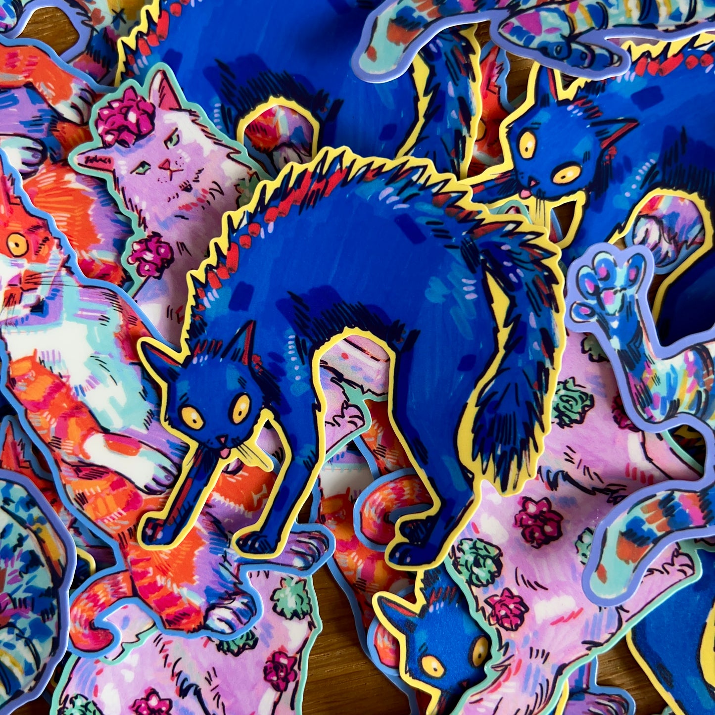 More Colourful Cats: The Collection (Part 2)