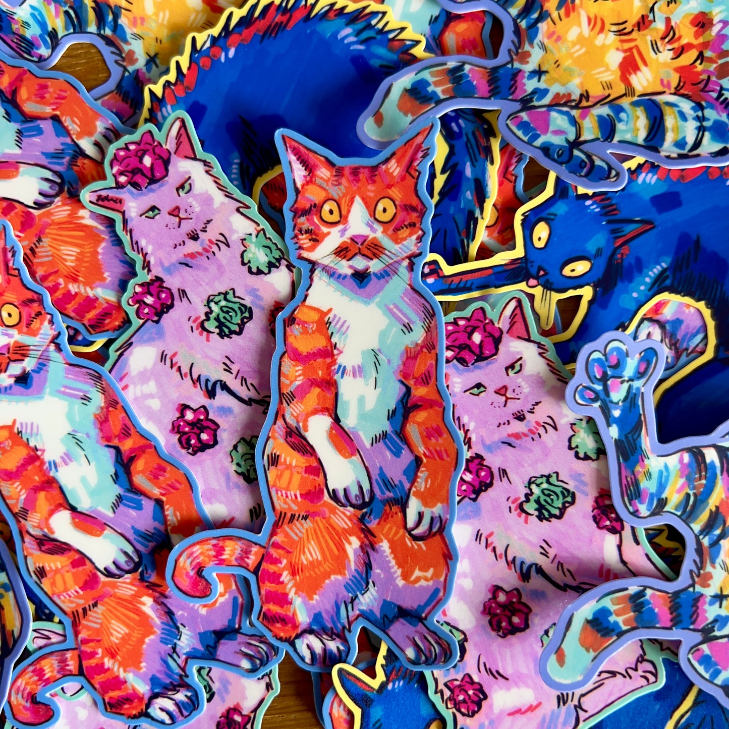 More Colourful Cats: The Collection (Part 2)
