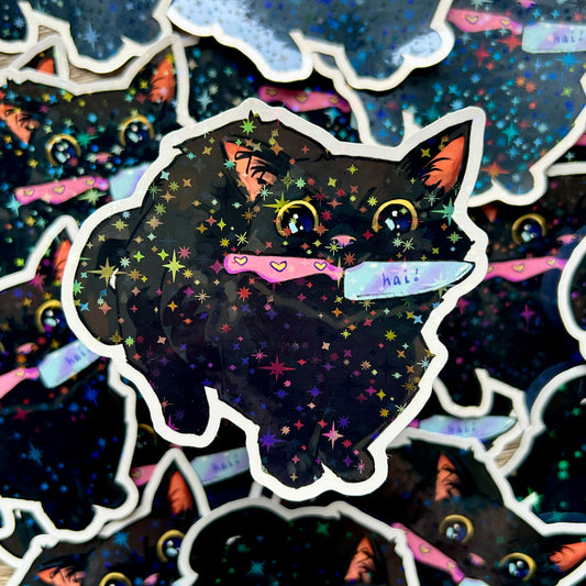 Hai! (Starry Holographic)